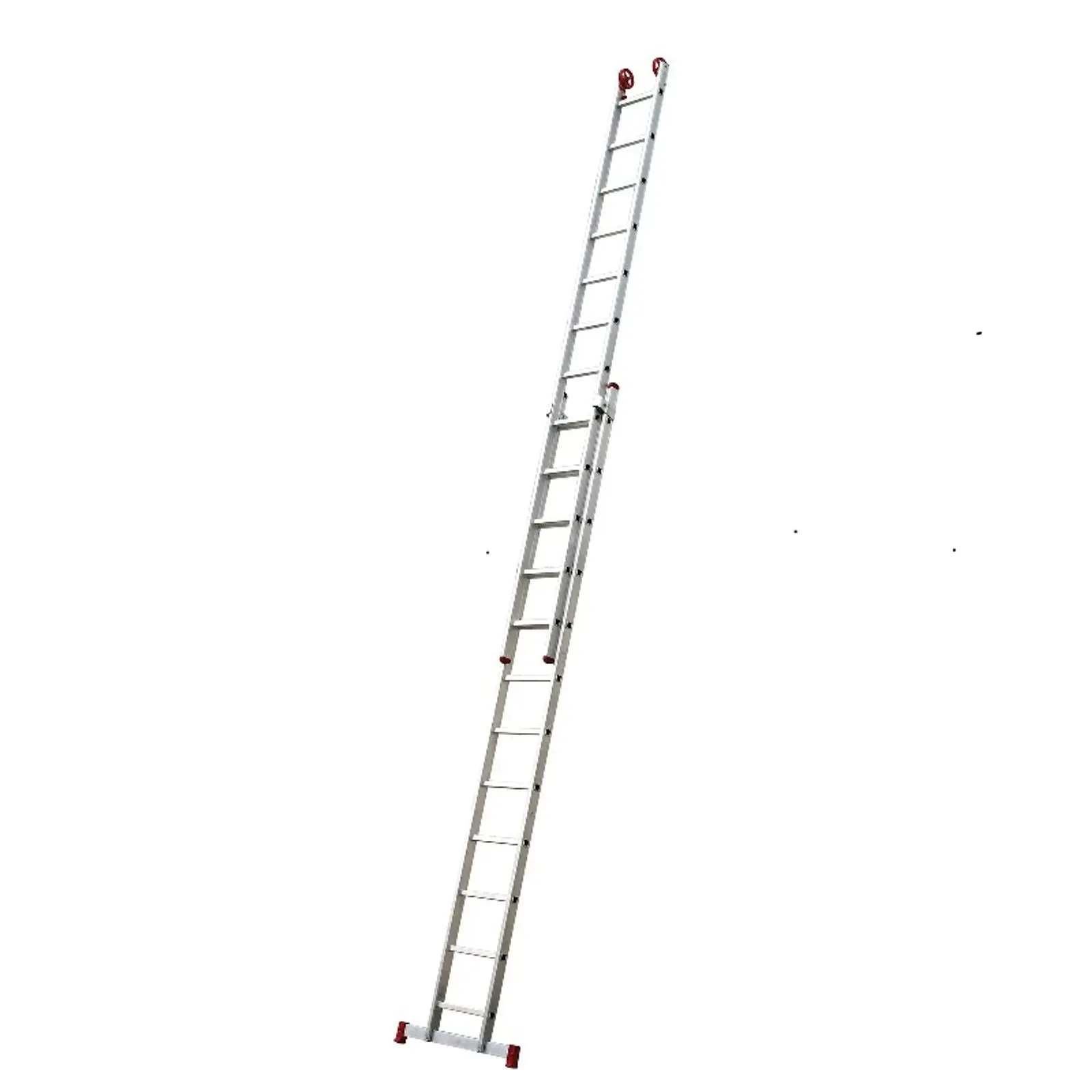 Escada Aluminio 12 Degraus Dupla Extensiva Botafogo